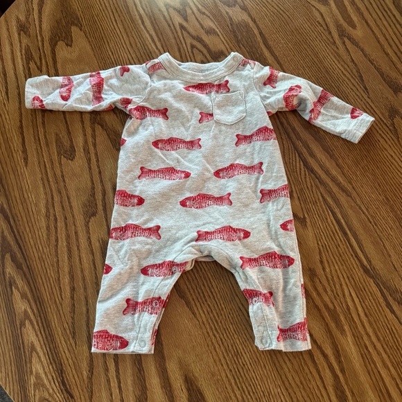 Tea Collection Red Fish One Piece - Picture 1 of 3
